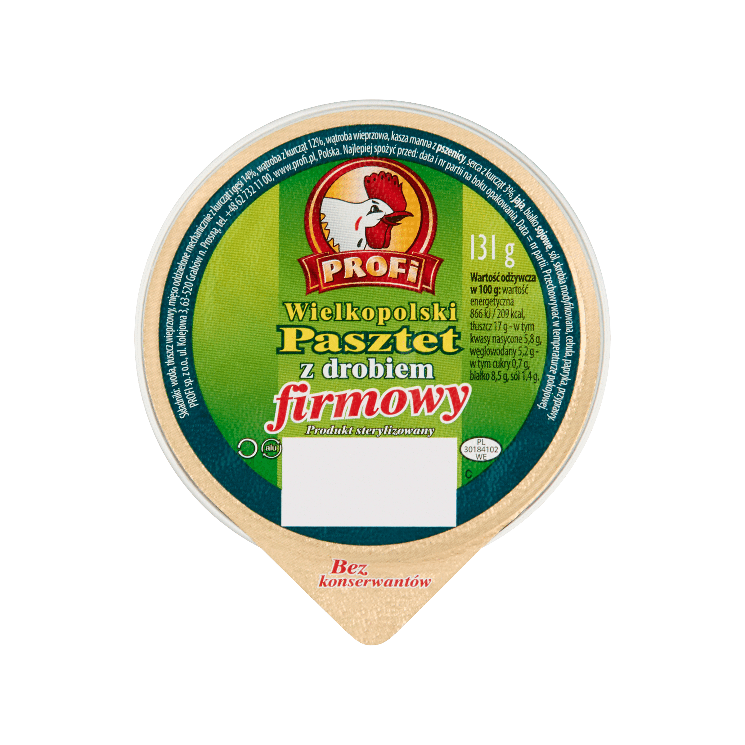 Profi Pasztet Firmowy / Kippate