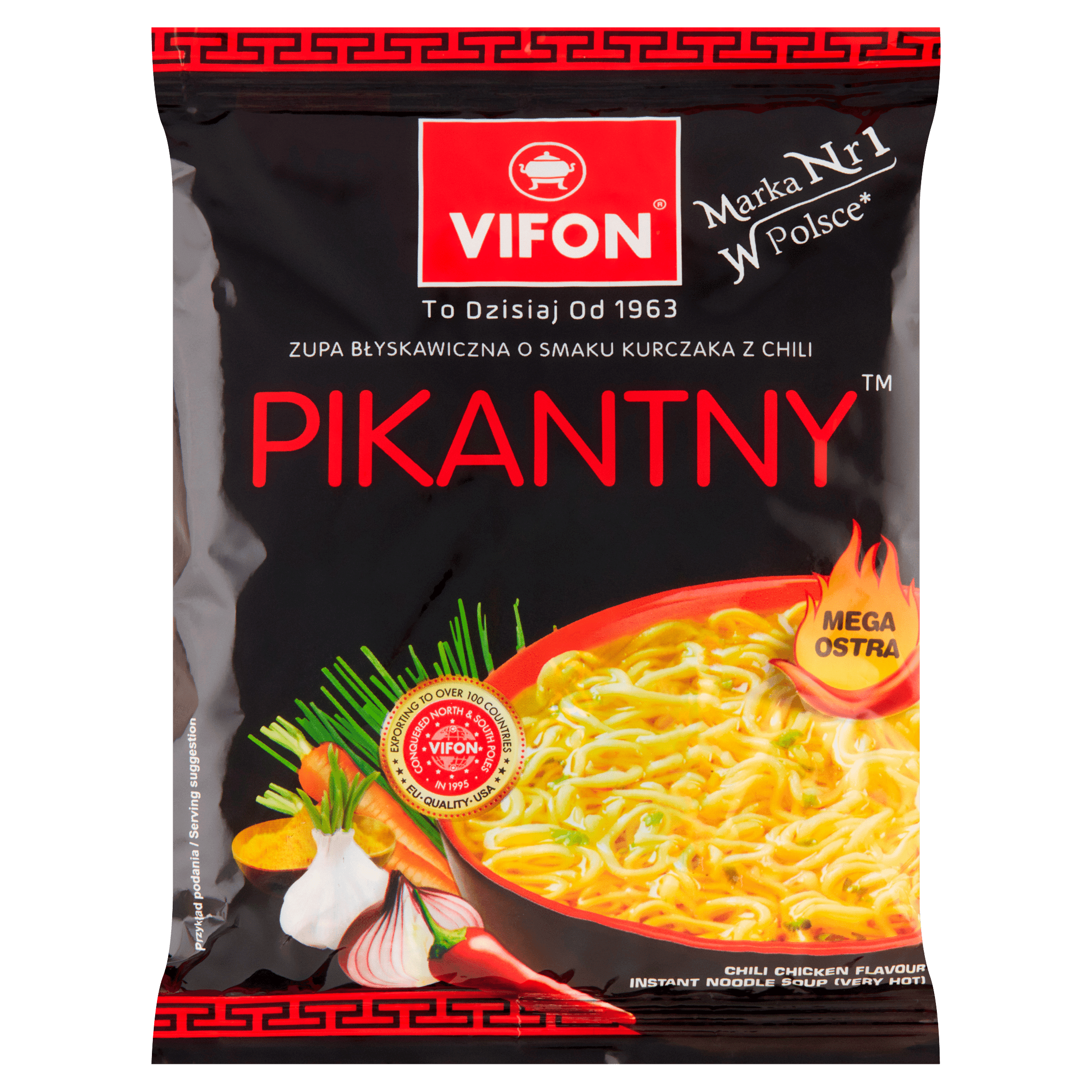 Vifon Noodlesoep pikantny / Chili chicken