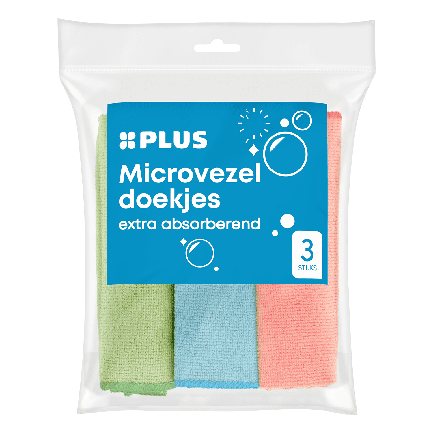 PLUS Microvezeldoek 35x35cm