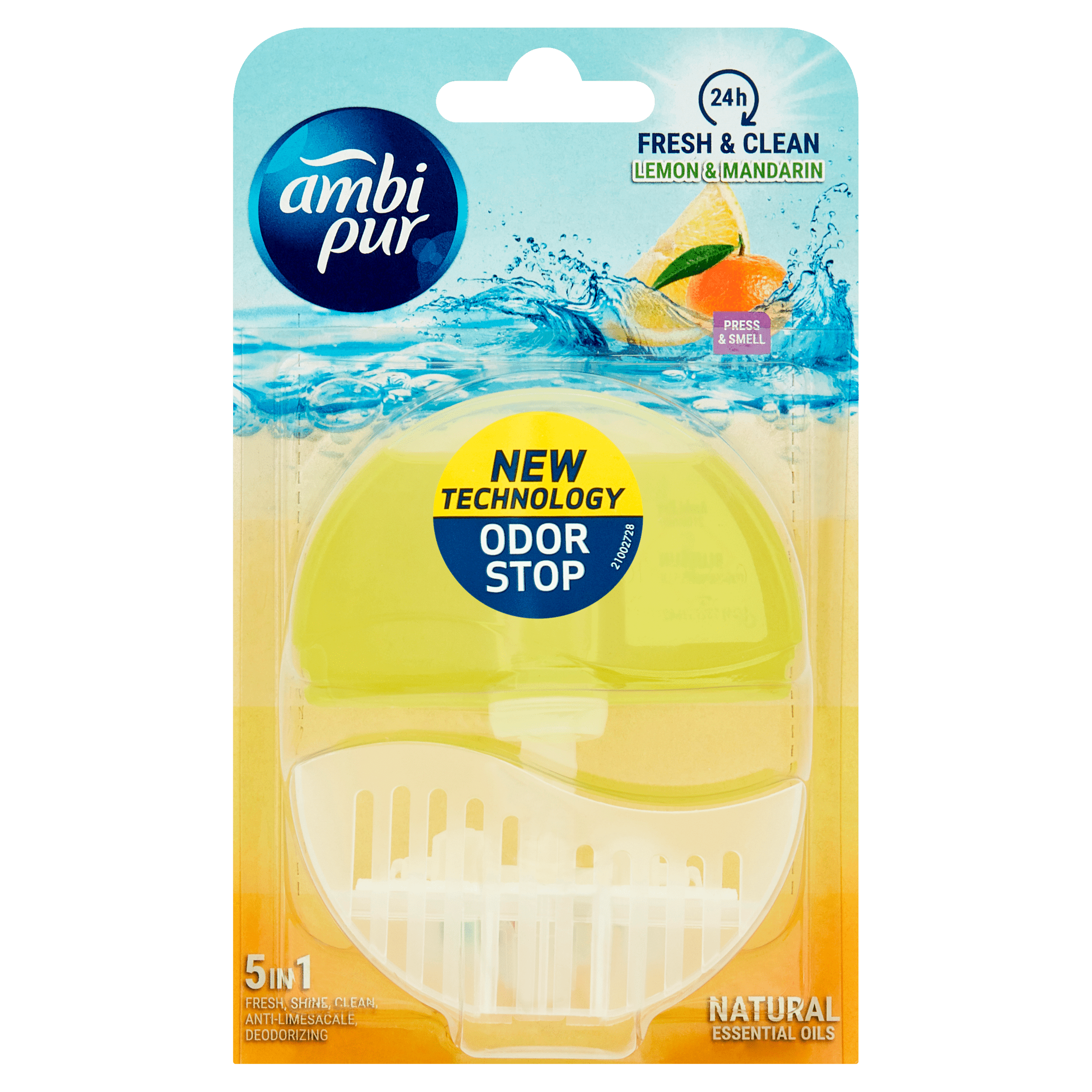 Ambipur Toiletblok vloeib citroen & mandarijn