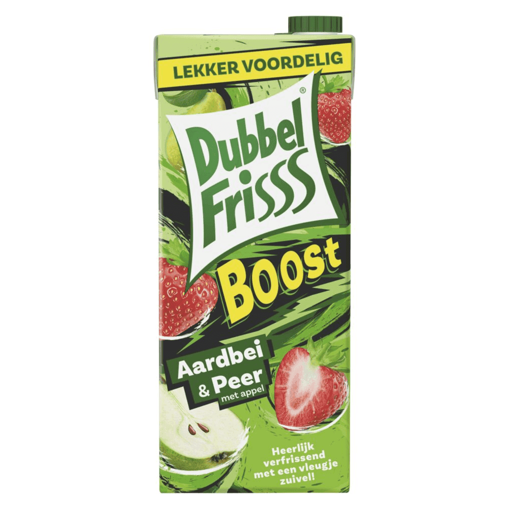 Dubbelfrisss DF Boost Aardbei-Peer