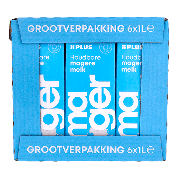 PLUS Houdbare magere melk