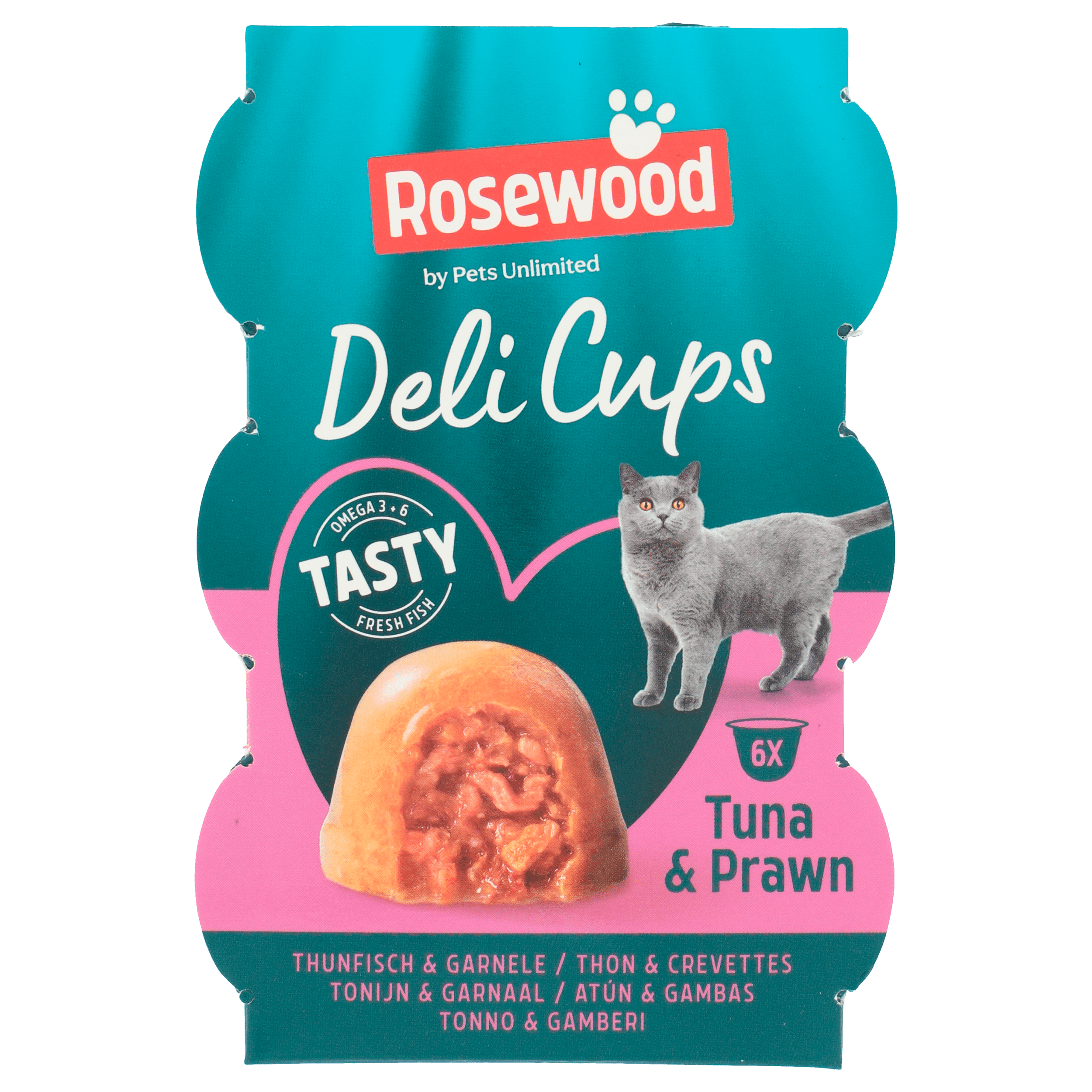 Rosewood Delicups tonijn&garnaal