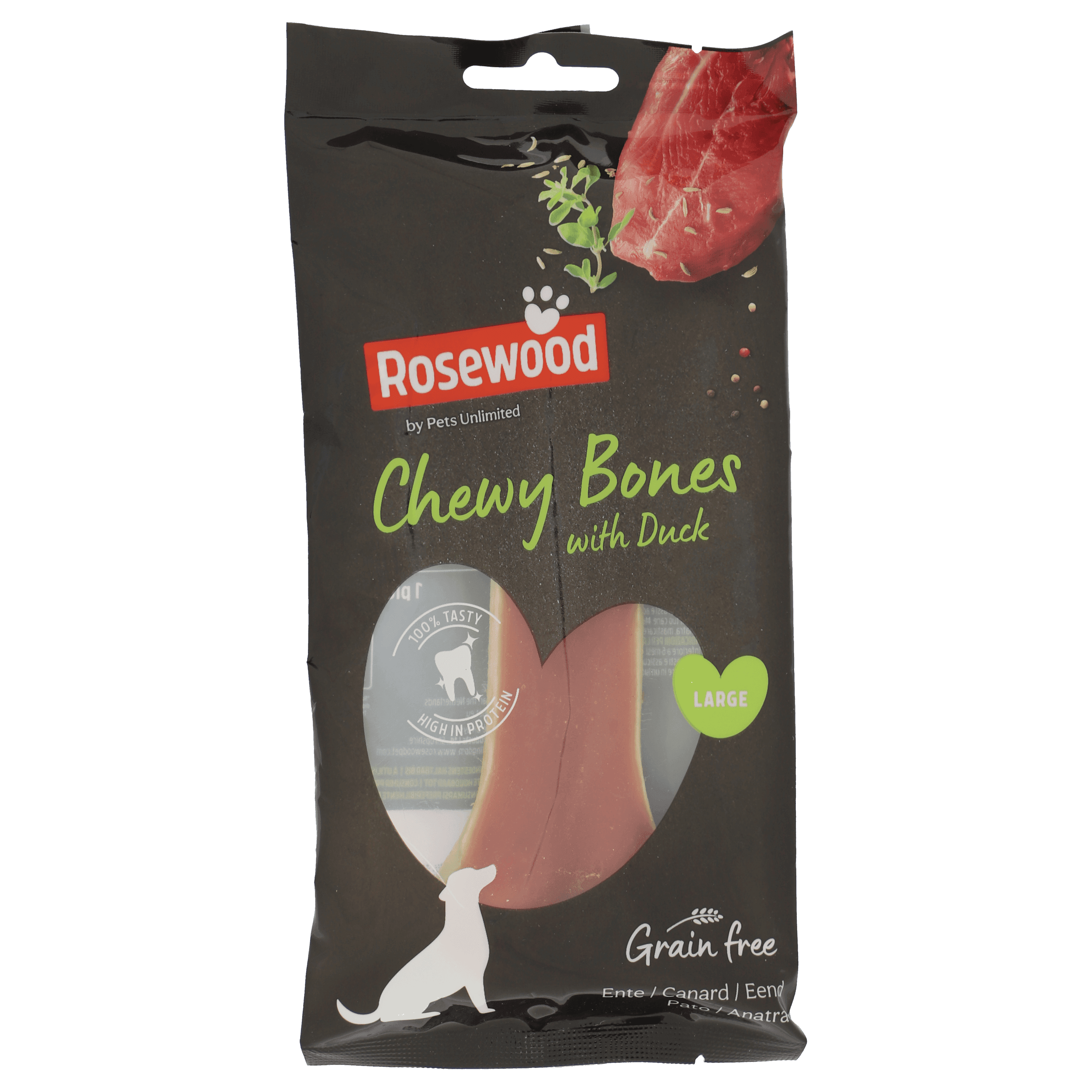 Rosewood Kauwkluif eend large