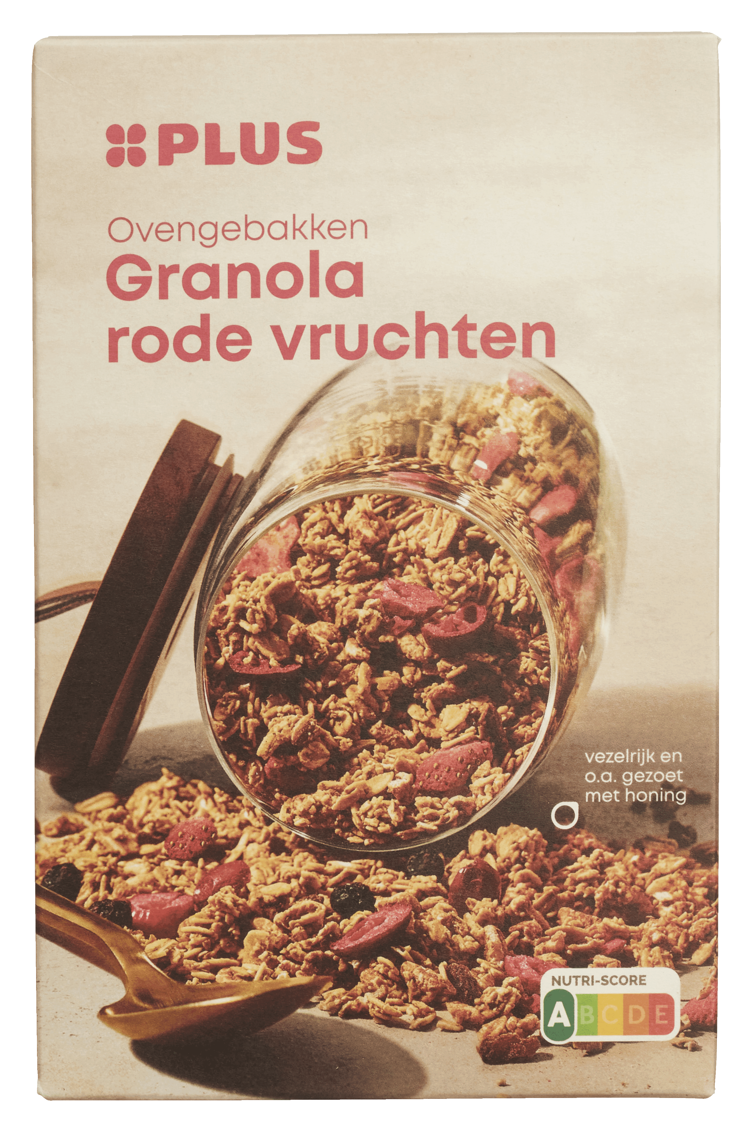 PLUS Granola rode vruchten