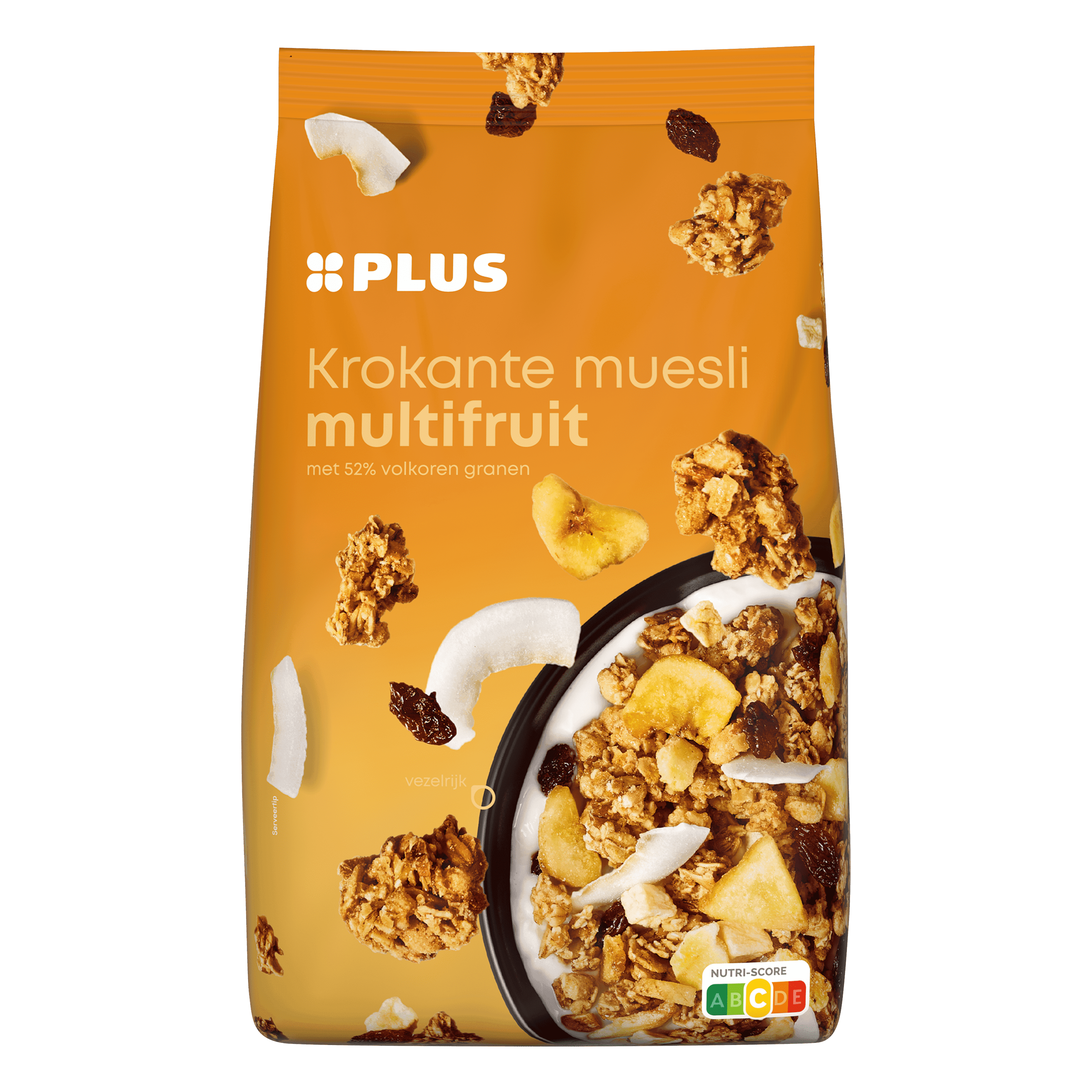 PLUS Krokante muesli multifruit