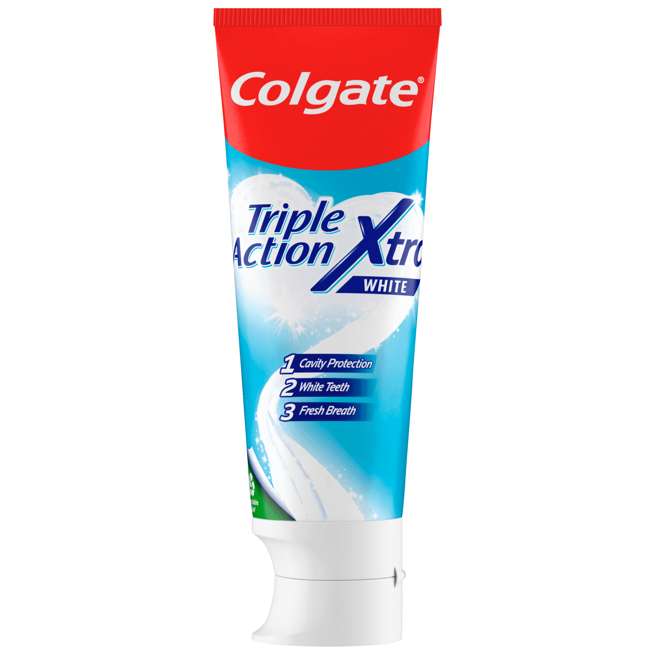 Colgate Triple action whitening tandpasta