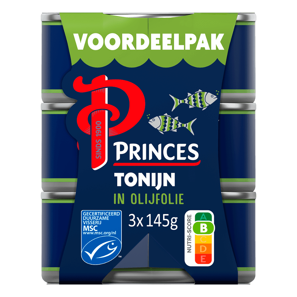 Princes Tonijnstuk olijfolie MSC 3p