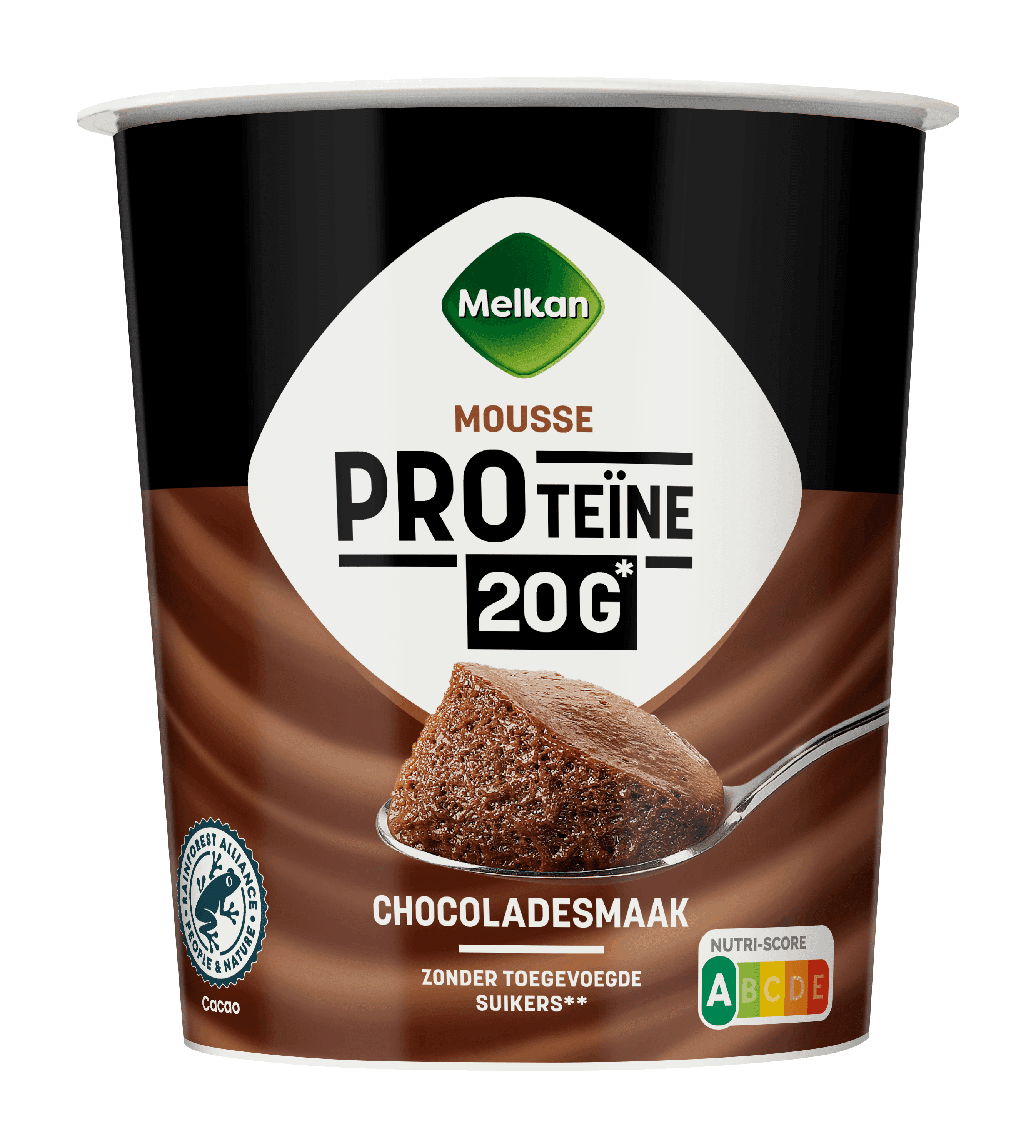 Melkan High protein Chocolade mousse