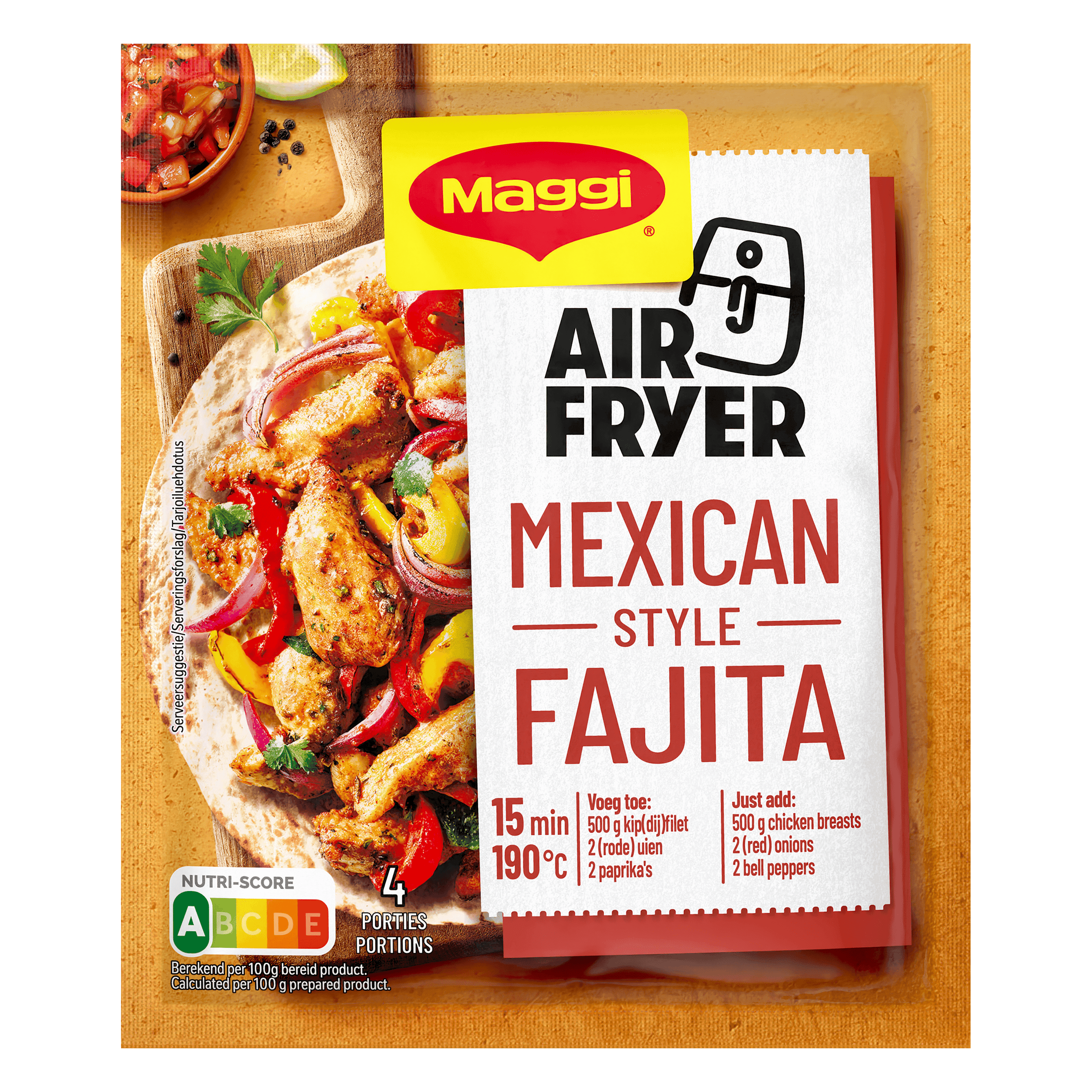 Maggi Mexican style fajita