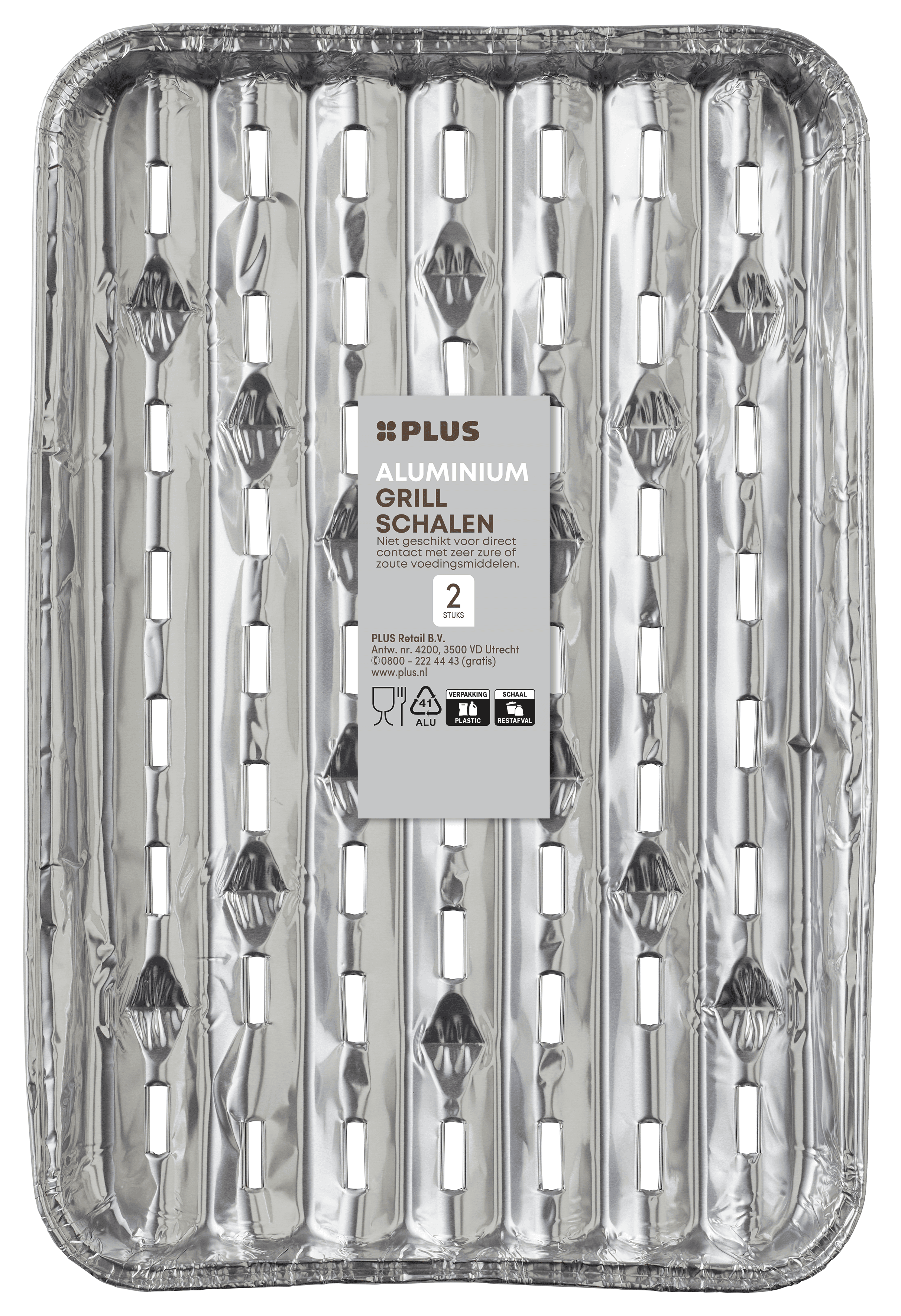 PLUS Grillschaal groot 342x224mm