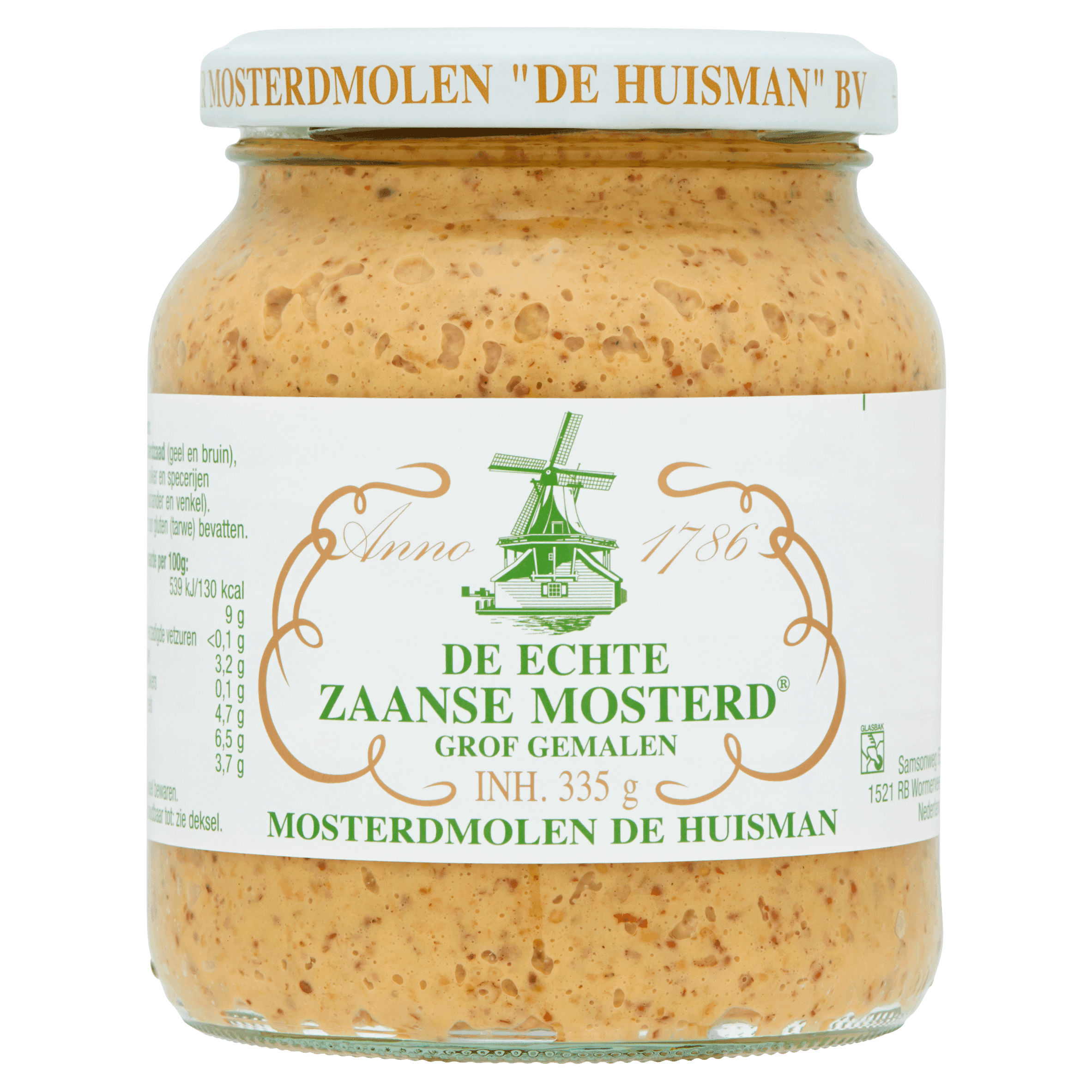 Huisman Zaanse mosterd grof