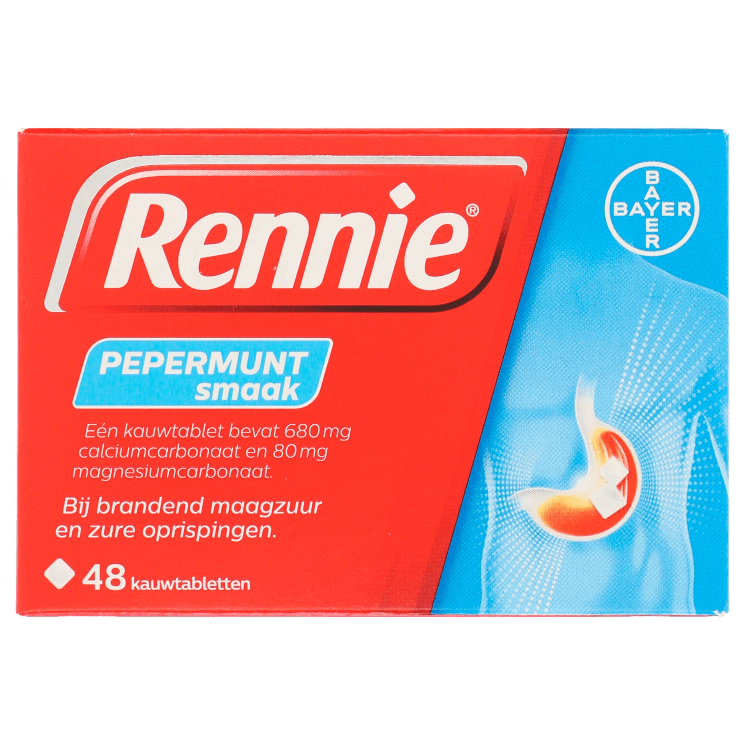 Rennie Maagtabletten pepermunt