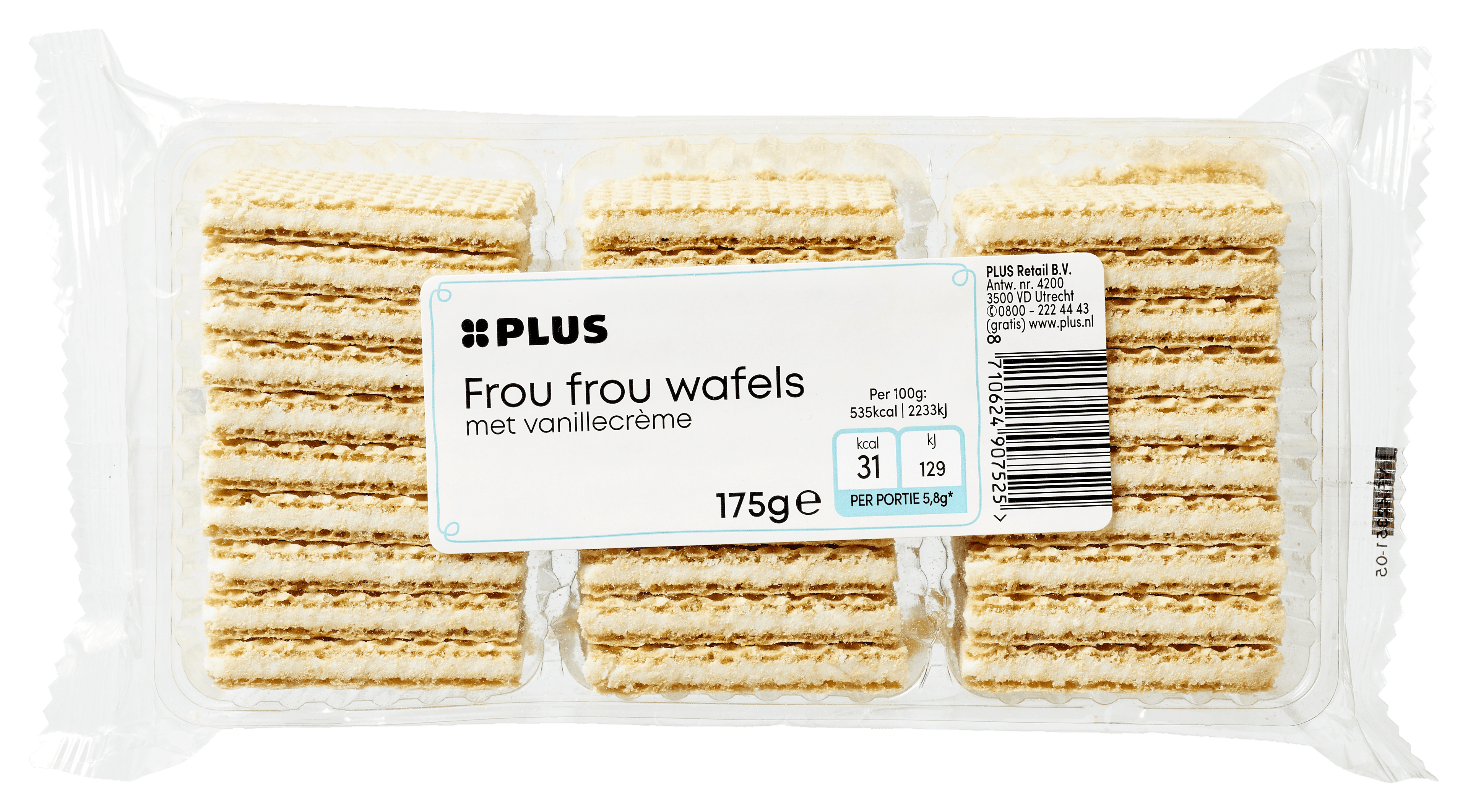 PLUS Frou frou wafels