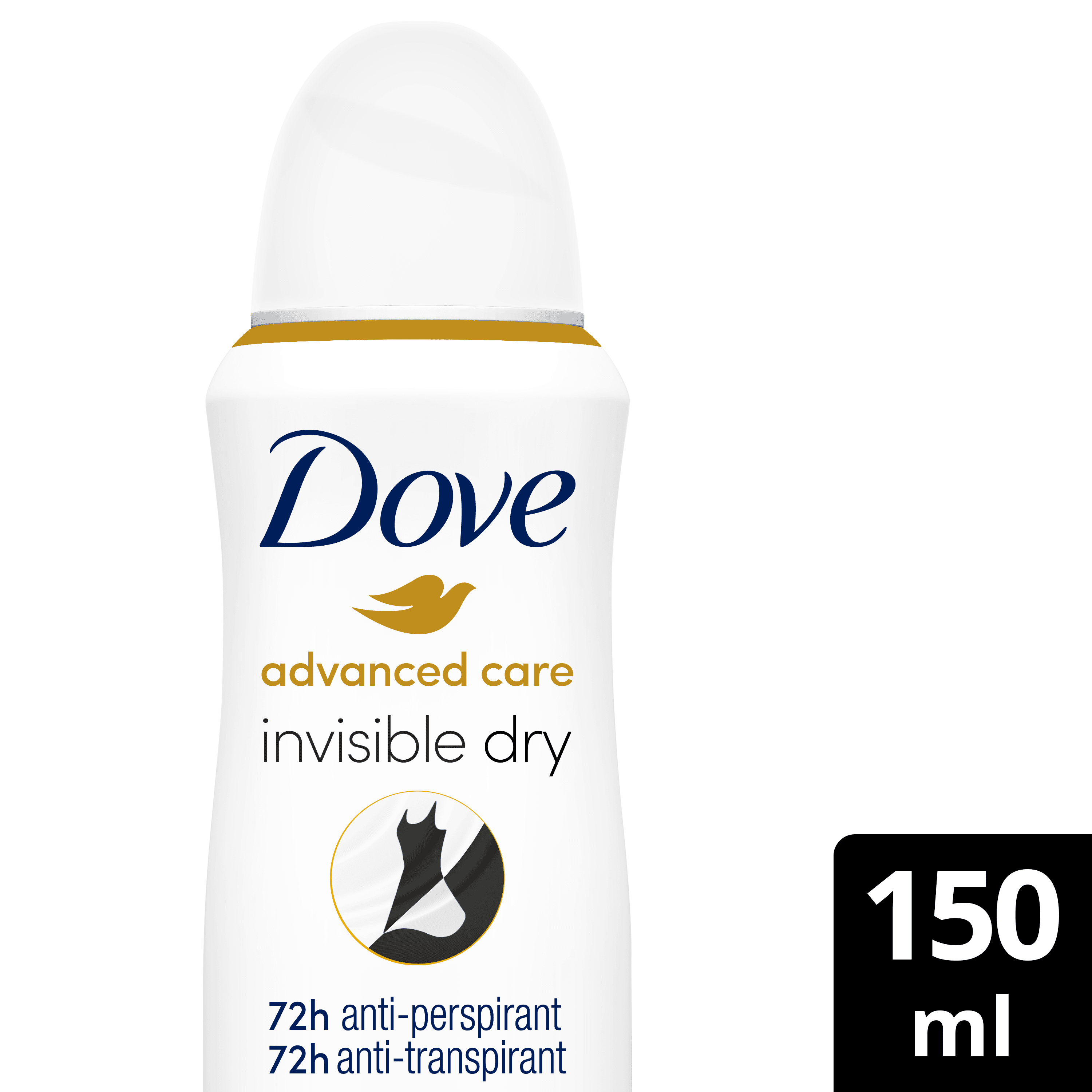 Dove Deodorant spray invisible dry