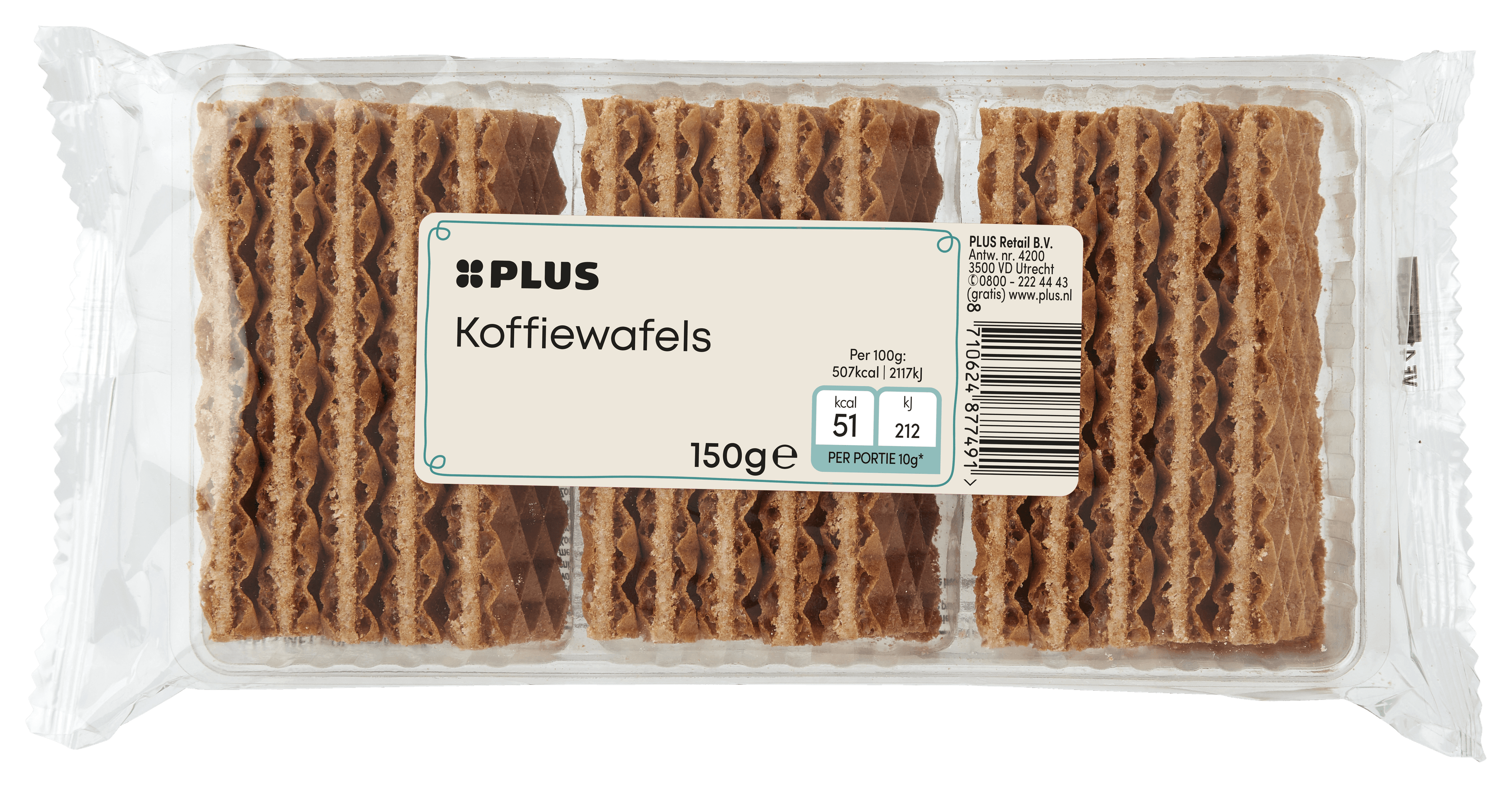 PLUS Koffie wafels