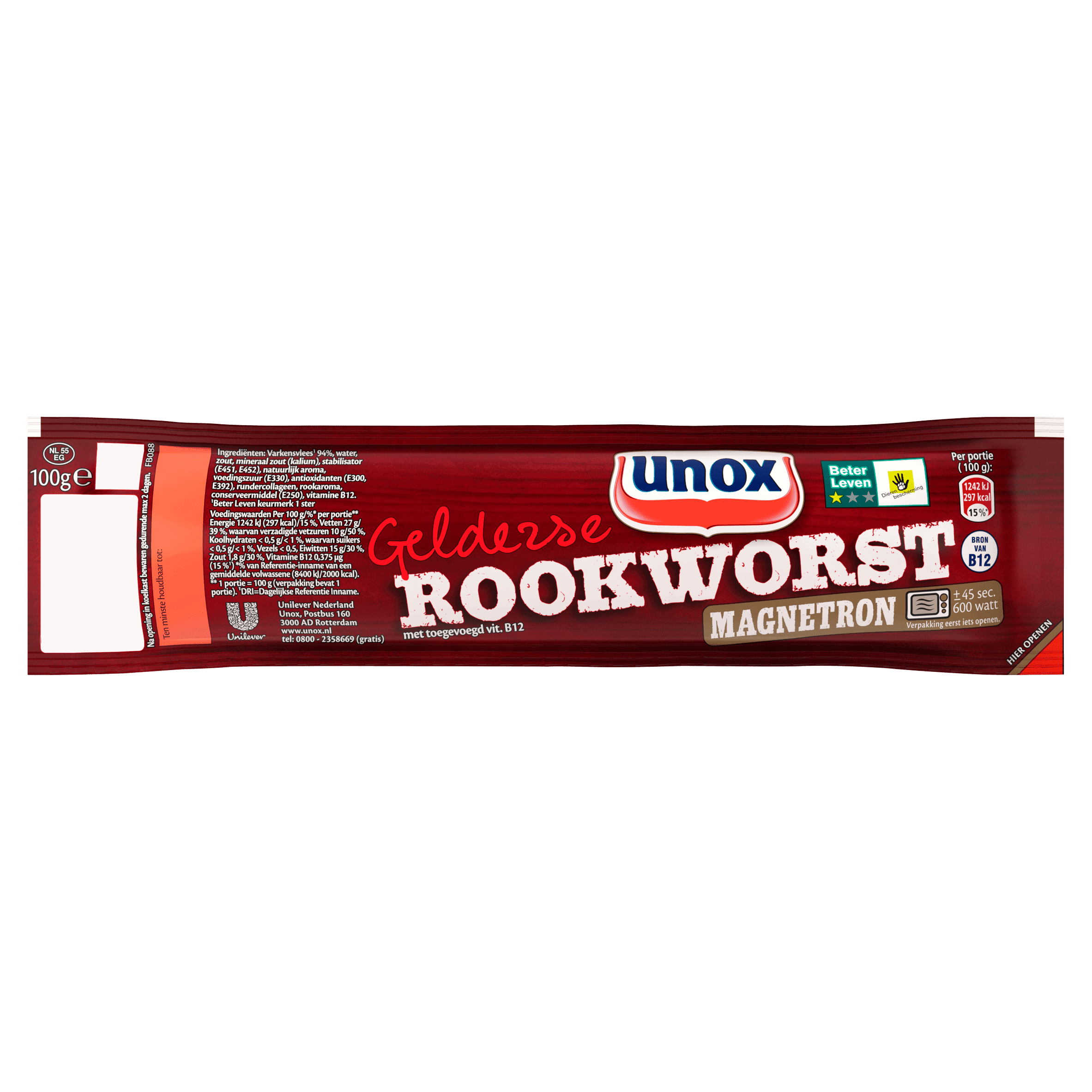 Unox Magnetron Rookworst