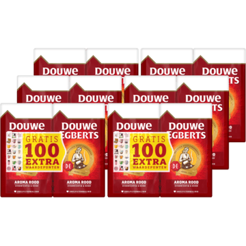 Douwe Egberts Aroma Rood Dubbelpak Filterkoffie 2 x 500 g