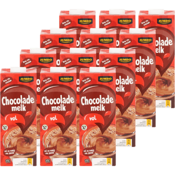 Jumbo Chocolademelk Vol 12 x 1L