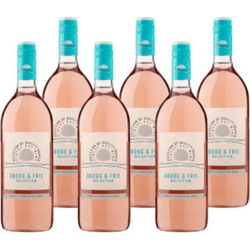 Jumbo Huiswijn - Droog & Fris - Tempranillo - Syrah - Rosé - 6 x 1 L