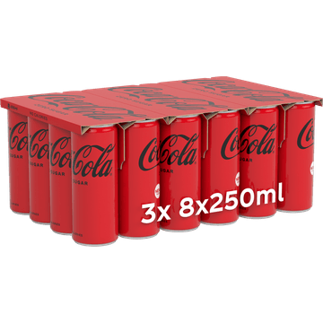 Coca-Cola Zero Sugar 3x 8x250 ml