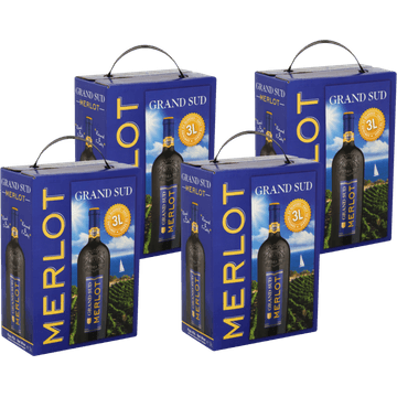 Grand Sud – Merlot - 4 x 3L