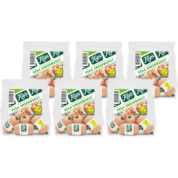 Kips Kleintje Vega Smeerworst 6 x 6 x 20 g