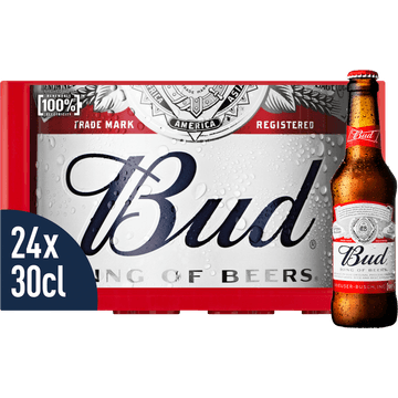 Bud - Pils - Krat - 24 x 300ML