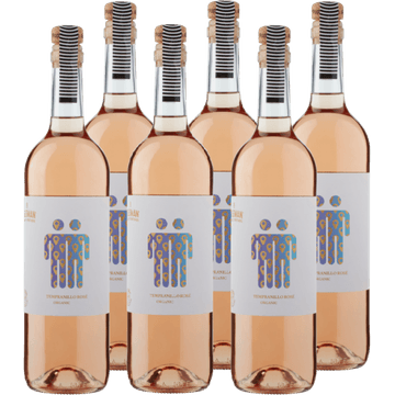 Neleman - Tempranillo - Rosé - Biologisch - 6 x 750ML - zonder doos