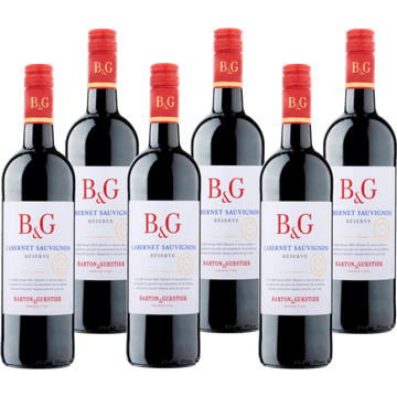 Barton & Guestier – Réserve – Cabernet Sauvignon 6 x 750 ml