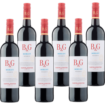 Barton & Guestier – Réserve – Merlot 6 x 750 ml