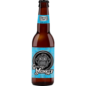 Guilty Monkey - Witte Aap - Fles - 330ML