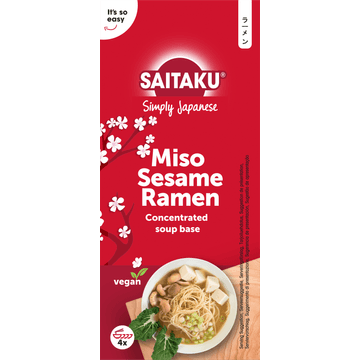 Saitaku Miso Sesame Ramen 4 x 50 g