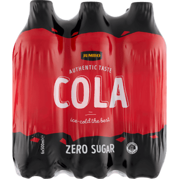 Jumbo Cola Zero Sugar 6 x 500 ML
