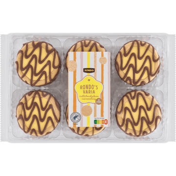 Jumbo Rondo's Varia Melkchocolade en Crèmevulling 12 Stuks