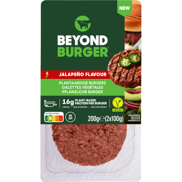 Beyond Burger Jalapeño Flavour Plantaardige Burgers 2 x 100 g