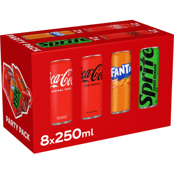 Party Pack 8 x 250 ml