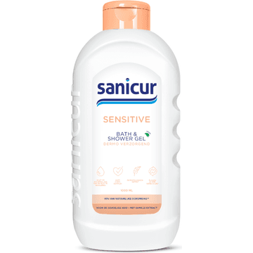 Sanicur Sensitive Bad en Douche Gel 1000 ml