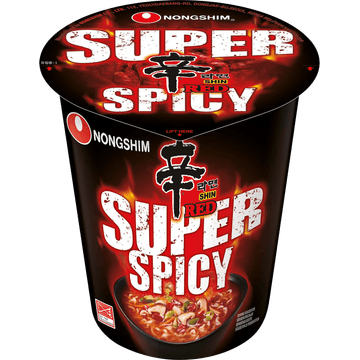 Nongshim Shin Red Super Spicy Cup 68 g