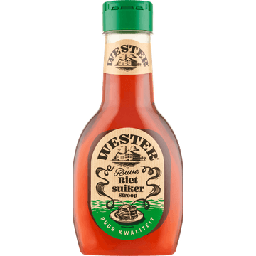 Wester Ruwe Rietsuiker Stroop 600 g
