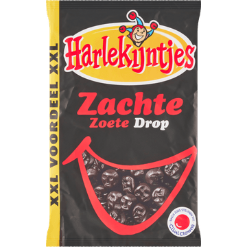 Harlekijntjes Zachte Zoete Drop Voordeel XXL 1000 g