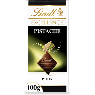 Lindt Chocolade Excellence Puur Pistache 100g