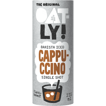Oatly! The Original Barista Iced Cappuccino Single Shot 235 ml