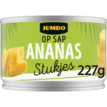 Jumbo Ananas Stukjes op Sap 227 g