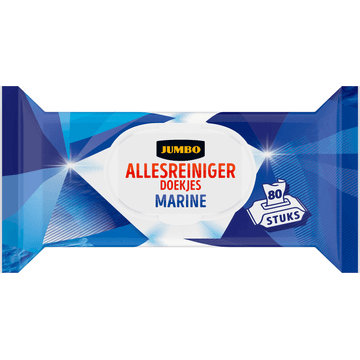 Jumbo Allesreiniger Doekjes Marine 80 Stuks