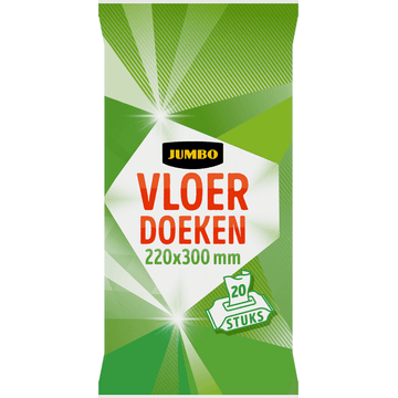 Jumbo Vloerdoeken 20 Stuks