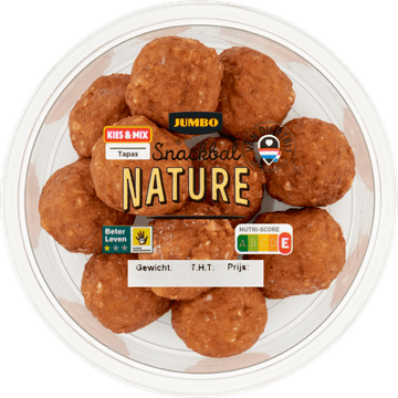 Jumbo Snackbal Naturel 135 g