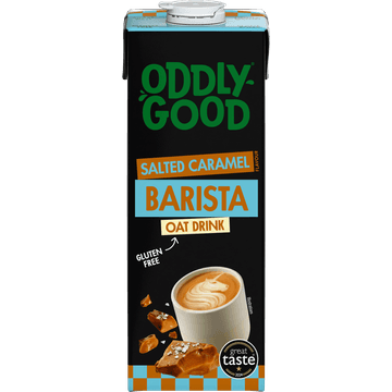 Oddlygood Barista Salted Caramel Oat Drink 1L