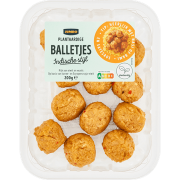 Jumbo Plantaardige Balletjes Indische Stijl 200 g