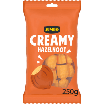 Jumbo Melkchocolade Bonbons Creamy Hazelnoot 250 g